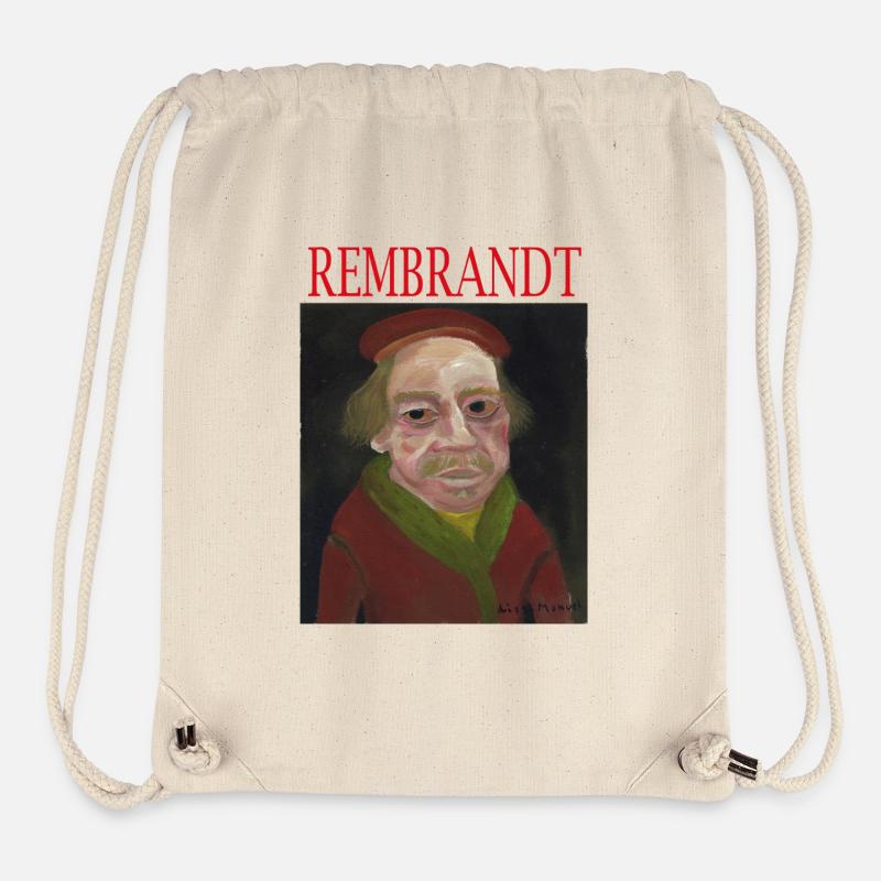 Rembrandt - Sac à cordon recyclé Stanley/Stella - blanc naturel