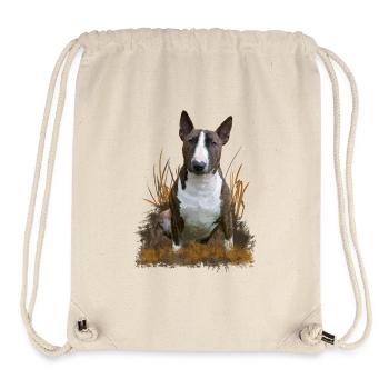 Bullterrier - Stanley/Stella recycelter Gym Bag - Naturweiß - Vorne