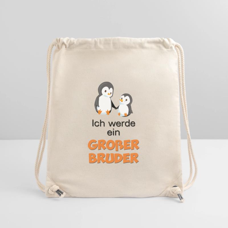 Ich werde ein großer Bruder Stanley/Stella recycelter Gym Bag
