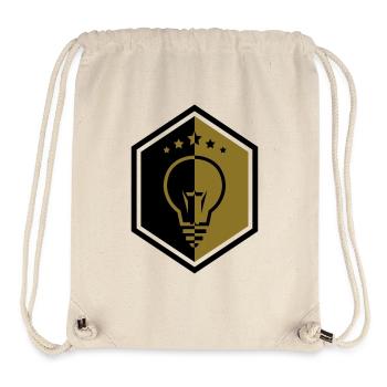 Elektriker / Elektrizität / Arbeit / Job - Stanley/Stella recycelter Gym Bag - Naturweiß - Vorne