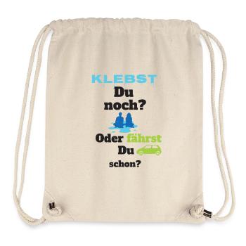 Klimakleber - Klebst du noch? - Stanley/Stella recycelter Gym Bag - Naturweiß - Vorne