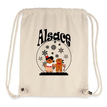 T-shirt accessory: Alsace Christmas ball - Stanley/Stella Recycled Gym Bag - natural - Front
