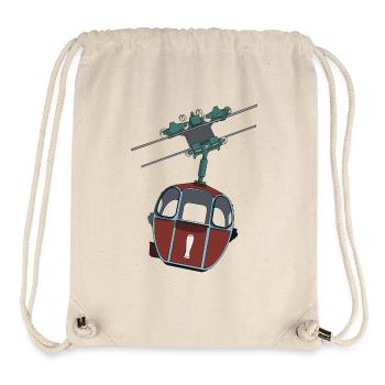 Cable Car Gondola - Red Wheat Beer - Stanley/Stella Recycled Gym Bag - natural - Front