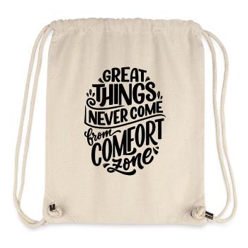 Great Things - Stanley/Stella recycelter Gym Bag - Naturweiß - Vorne