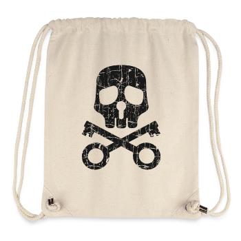 Schlüssel - Stanley/Stella recycelter Gym Bag - Naturweiß - Vorne