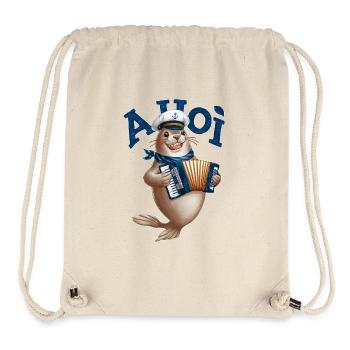 Ahoy seal - Stanley/Stella Recycled Gym Bag - natural - Front