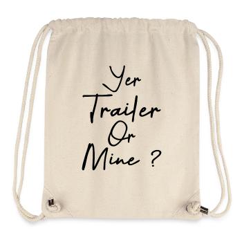 Yer Trailer Gold Mine - Stanley/Stella Recycled Gym Bag - natural - Front