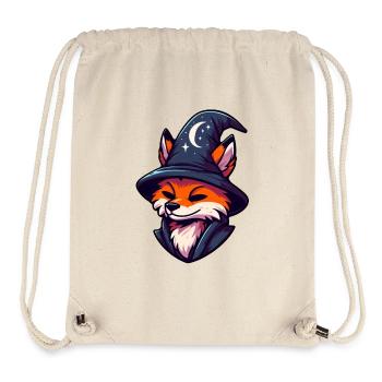 Fox Wizard - Magic Fantasy - Stanley/Stella Recycled Gym Bag - natural - Front