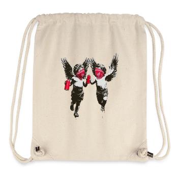 Spraying Angels - Stanley/Stella recycelter Gym Bag - Naturweiß - Vorne