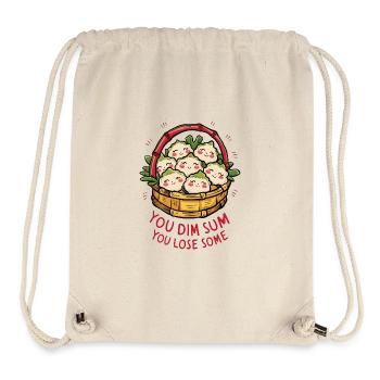 Vous dim sum, vous en perdez - Sac à cordon recyclé Stanley/Stella - blanc naturel - Devant