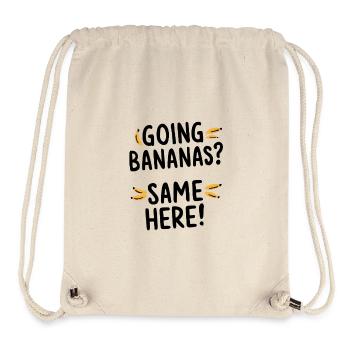 Going Bananas - Stanley/Stella Recycled Gym Bag - natural - Front