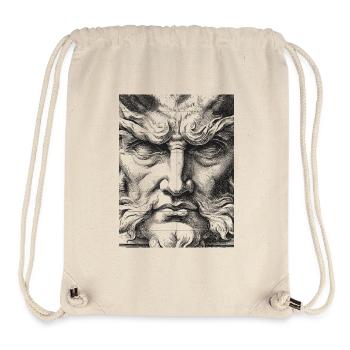Stone Face - Stanley/Stella Recycled Gym Bag - natural - Front