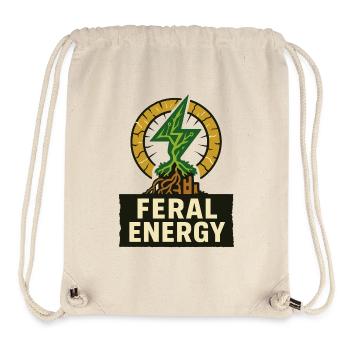 Wild Energy – Solarpunk - Stanley/Stella Recycled Gym Bag - natural - Front