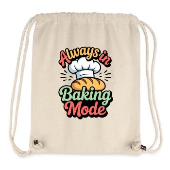 Toujours en mode cuisson - Sac à cordon recyclé Stanley/Stella - blanc naturel - Devant