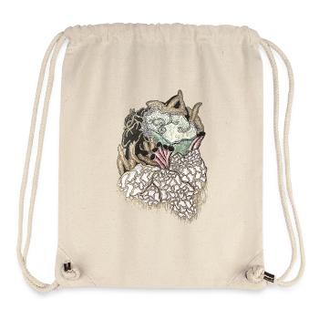 Deep Sea Coral Texture - Stanley/Stella Recycled Gym Bag - natural - Front