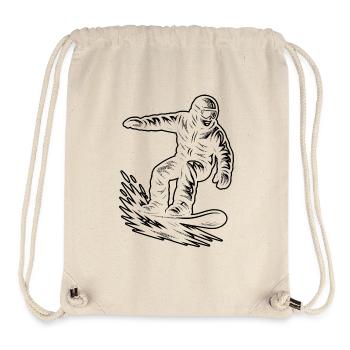 Direct Snowboard Statement - Stanley/Stella Recycled Gym Bag - natural - Front