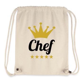 Chef Toque - Kitchen - Cook - Stanley/Stella Recycled Gym Bag - natural - Front