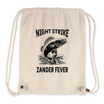 Pêche Rivière Sandre Night Strike - Sac à cordon recyclé Stanley/Stella - blanc naturel - Devant
