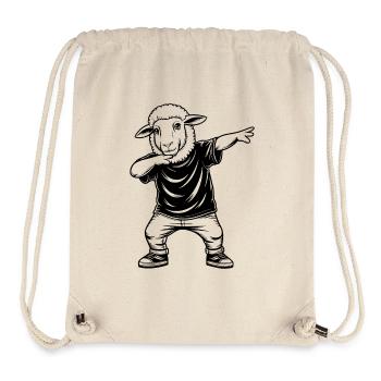 Dabbing Sheep - Stanley/Stella Recycled Gym Bag - natural - Front