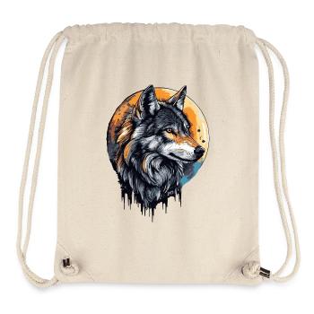 Wolf Mond - Stanley/Stella recycelter Gym Bag - Naturweiß - Vorne
