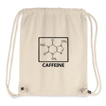 Chemical Formula Caffeine Molecule - Coffee - Stanley/Stella Recycled Gym Bag - natural - Front