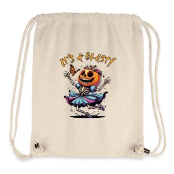 Lustige Halloween Prinzessin - Stanley/Stella recycelter Gym Bag - Naturweiß - Vorne
