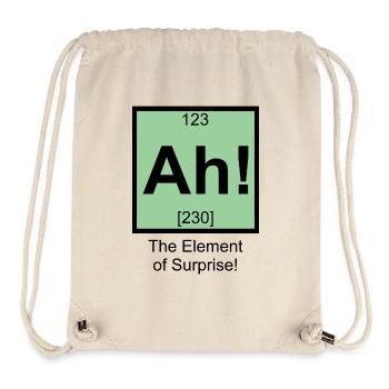 Funny AH - Stanley/Stella Recycled Gym Bag - natural - Front