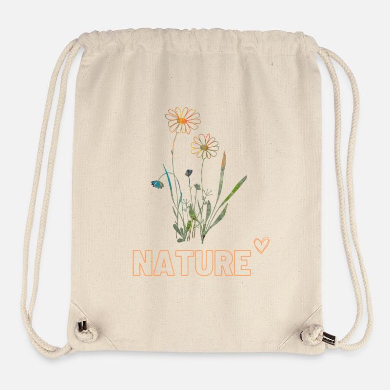 NATURE - Stanley/Stella Recycled Gym Bag - natural