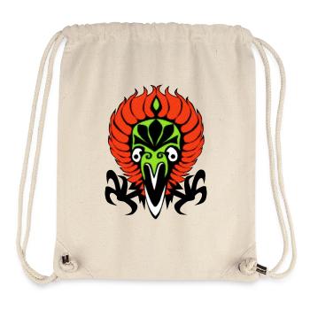 Feuervogel illustration magic jungle ancient style - Stanley/Stella recycelter Gym Bag - Naturweiß - Vorne