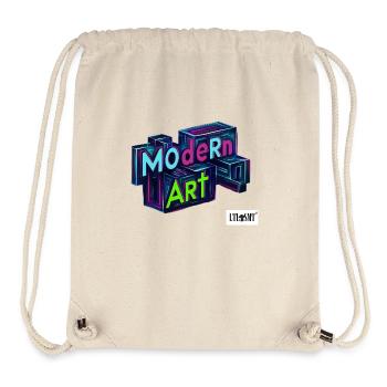 MOdeRn ART - Stanley/Stella Recycled Gym Bag - natural - Front