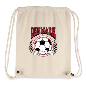 Fußball Dänemark EM 2024 Europameister Retro Style - Stanley/Stella recycelter Gym Bag - Naturweiß - Vorne