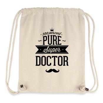100% Doktor - Stanley/Stella recycelter Gym Bag - Naturweiß - Vorne
