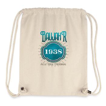 Baujahr - 1938 - Stanley/Stella recycelter Gym Bag - Naturweiß - Vorne