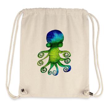 Squid - Stanley/Stella Recycled Gym Bag - natural - Front