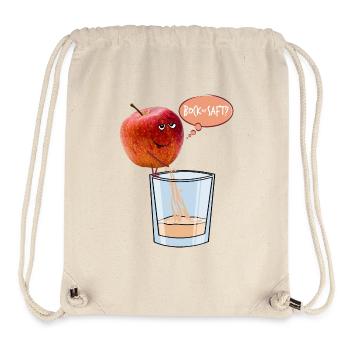 Apple pisses apple juice - buck on juice? - Stanley/Stella Recycled Gym Bag - natural - Front