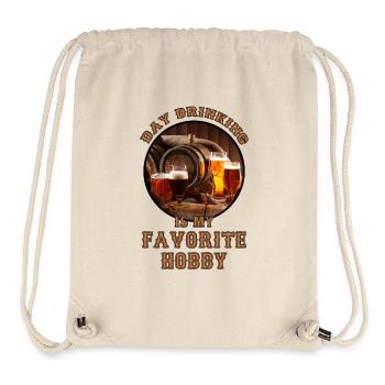 Quote about Craft Beer Tasting - Stanley/Stella Recycled Gym Bag - natural - Front