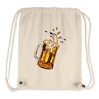 beer foam binouse mug alcohol 1710 B - Stanley/Stella Recycled Gym Bag - natural - Front
