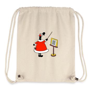 Stille Nacht Sigi - Stanley/Stella recycelter Gym Bag - Naturweiß - Vorne