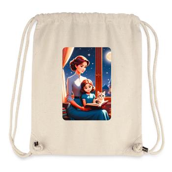 You Can Add Your Gift Text Below The Design - Stanley/Stella recycelter Gym Bag - Naturweiß - Vorne