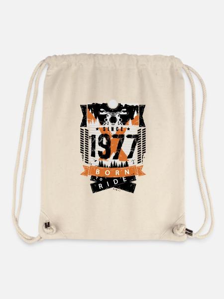 1977 - Stanley/Stella Recycled Gym Bag - natural