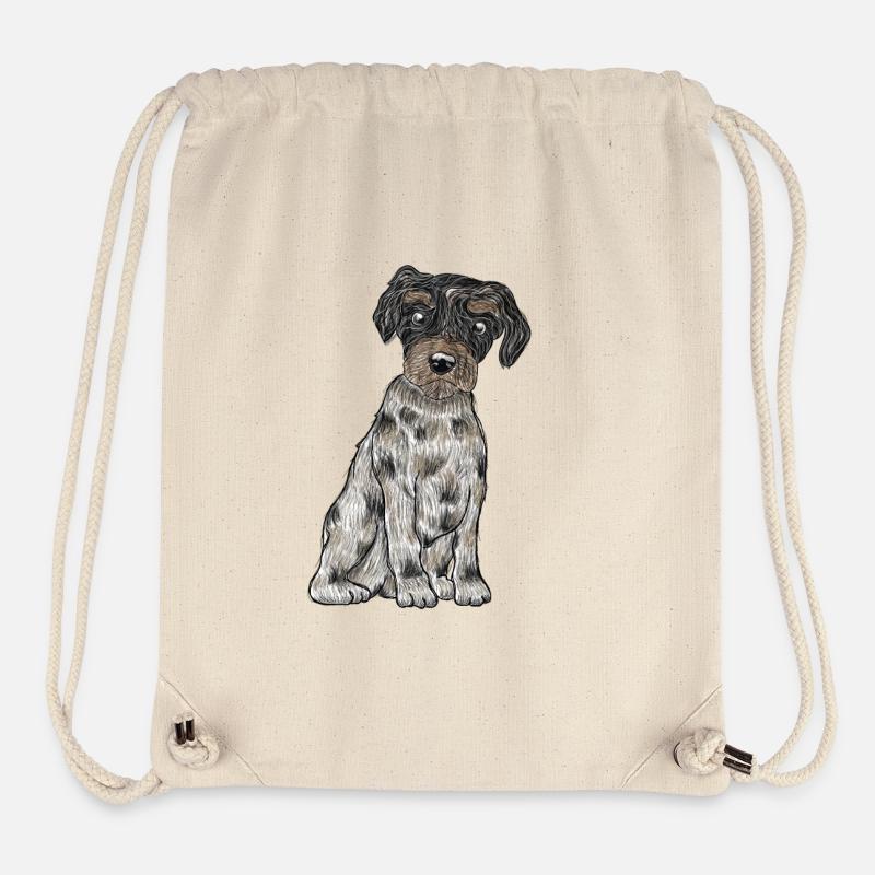 Yorkshire Biewer Terrier - Stanley/Stella recycelter Gym Bag - Naturweiß