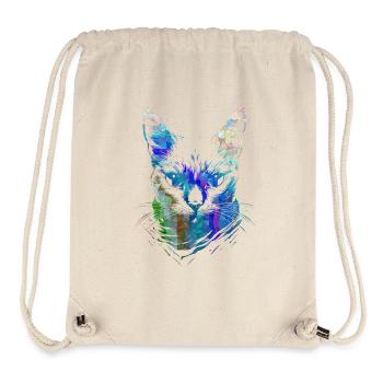 Bunte Katzen - Stanley/Stella recycelter Gym Bag - Naturweiß - Vorne
