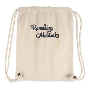 Ramadan Mubarak - Stanley/Stella Recycled Gym Bag - natural - Front