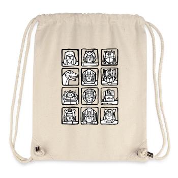 Gamer Game Play Online Computer Gaming Arcade - Stanley/Stella Recycled Gym Bag - natural - Front