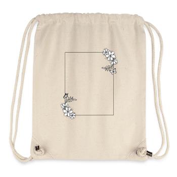 Rahmen - Stanley/Stella recycelter Gym Bag - Naturweiß - Vorne