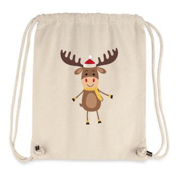 Funny Christmas - Stanley/Stella Recycled Gym Bag - natural - Front