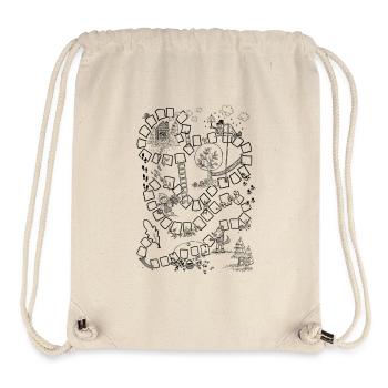 Fun ladder game on the go - Fairytale Land - Stanley/Stella Recycled Gym Bag - natural - Front
