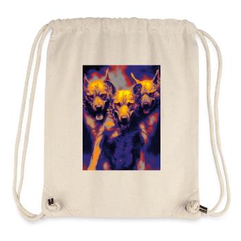 Cerberus - Stanley/Stella Recycled Gym Bag - natural - Front