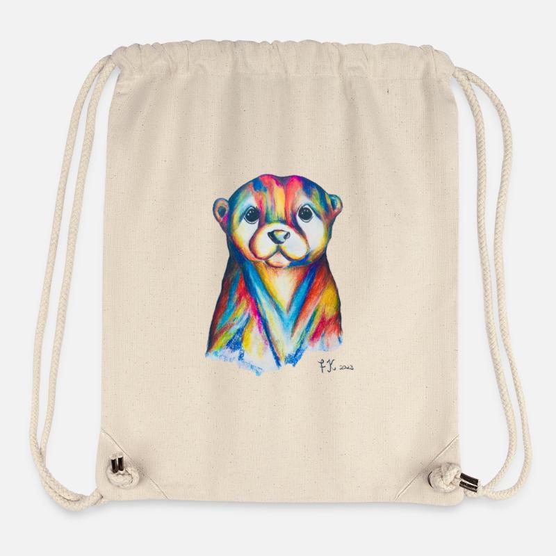 NÉPOMUCÈNE - Sac à cordon recyclé Stanley/Stella - blanc naturel