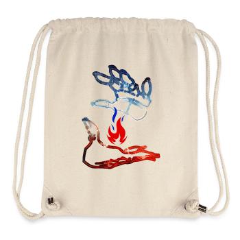 Flame Fr - Stanley/Stella Recycled Gym Bag - natural - Front